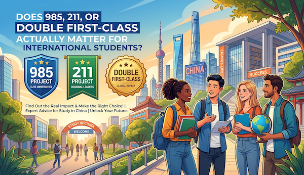 Does 985, 211, or Double First-Class actually matter for international students?